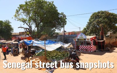 Senegal street bus snapshots 30.12.2023
