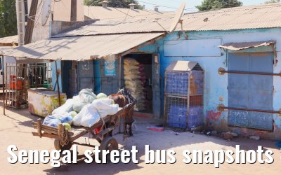 Senegal street bus snapshots 30.12.2023