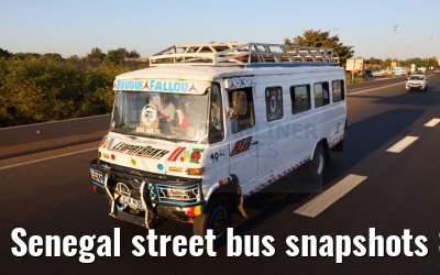 Senegal street bus snapshots 30.12.2023