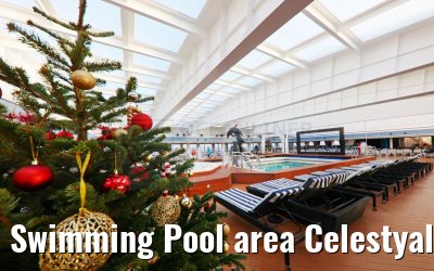 Swimming Pool area Celestyal Journey