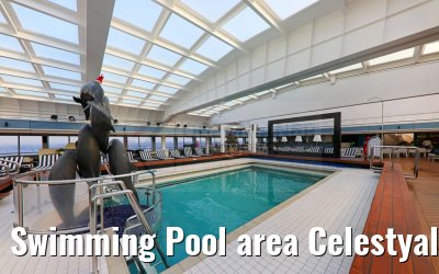 Swimming Pool area Celestyal Journey