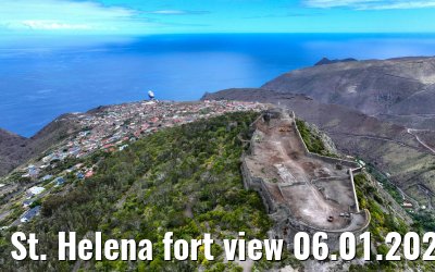 St. Helena fort view 06.01.2024