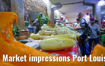 Market impressions Port Louis, Mauritius 27.01.2024