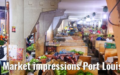 Market impressions Port Louis, Mauritius 27.01.2024