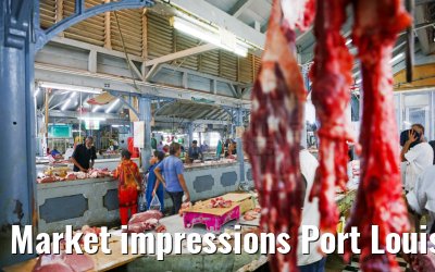 Market impressions Port Louis, Mauritius 27.01.2024