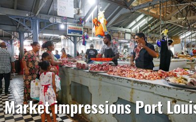 Market impressions Port Louis, Mauritius 27.01.2024