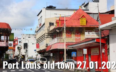 Port Louis old town 27.01.2024