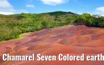 Chamarel Seven Colored earth Geopark Mauritius 28.01.2024