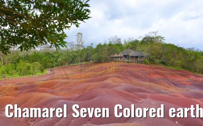 Chamarel Seven Colored earth Geopark Mauritius 28.01.2024