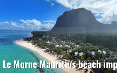 Le Morne Mauritius beach impressions 28.01.2024