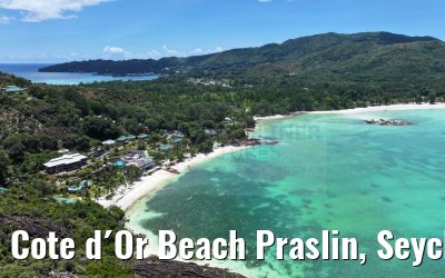 Cote d´Or Beach Praslin, Seychelles 31.01.2024