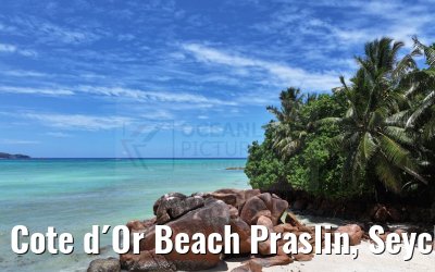 Cote d´Or Beach Praslin, Seychelles 31.01.2024