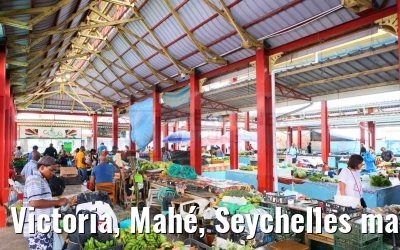 Victoria, Mahé, Seychelles market impressions 01.02.2024