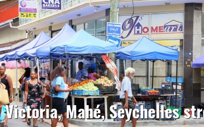 Victoria, Mahé, Seychelles street impressions 01.02.2024