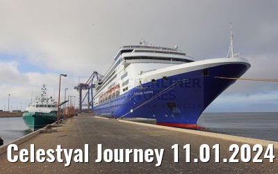 Celestyal Journey 11.01.2024 Walvis Bay