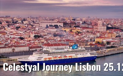 Celestyal Journey Lisbon 25.12.2023