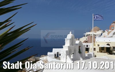 Stadt Oia Santorini 17.10.2015