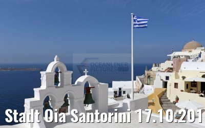 Stadt Oia Santorini 17.10.2015