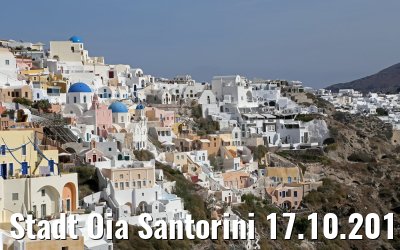 Stadt Oia Santorini 17.10.2015