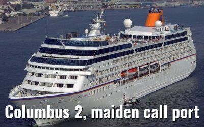 Columbus 2, maiden call port of Kaohsiung, March 08, 2013