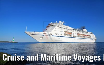 Cruise and Maritime Voyages MS Columbus 20.05.2018 port of Warnemuende