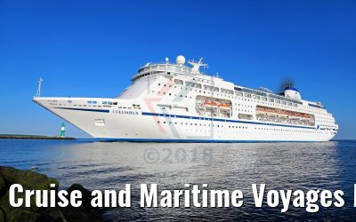 Cruise and Maritime Voyages MS Columbus 20.05.2018 port of Warnemuende