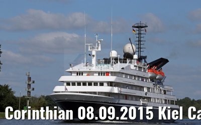 Corinthian 08.09.2015 Kiel Canal transit