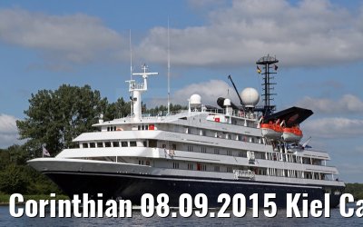 Corinthian 08.09.2015 Kiel Canal transit