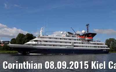 Corinthian 08.09.2015 Kiel Canal transit