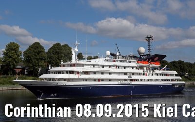 Corinthian 08.09.2015 Kiel Canal transit