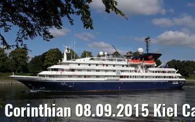 Corinthian 08.09.2015 Kiel Canal transit