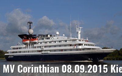 MV Corinthian 08.09.2015 Kiel Canal transit