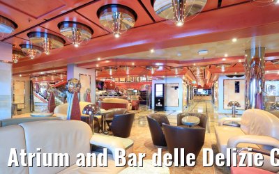 Atrium and Bar delle Delizie Costa Deliziosa