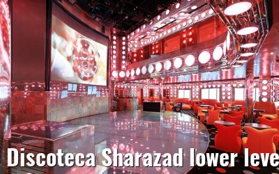 Discoteca Sharazad lower level Costa Deliziosa