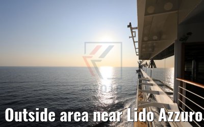 Outside area near Lido Azzuro Deliziosa