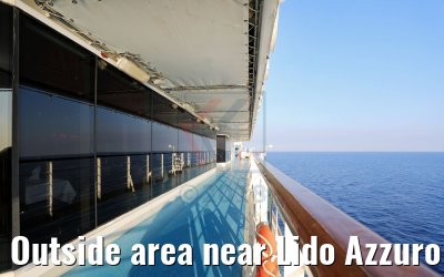 Outside area near Lido Azzuro Deliziosa