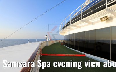 Samsara Spa evening view aboard Costa Deliziosa