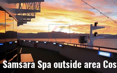 Samsara Spa outside area Costa Deliziosa