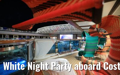 White Night Party aboard Costa Deliziosa