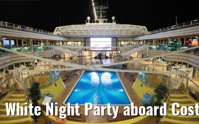 White Night Party aboard Costa Deliziosa
