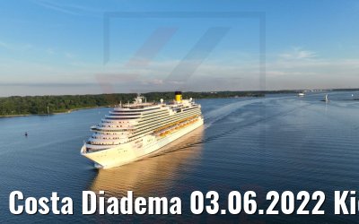 Costa Diadema 03.06.2022 Kieler Förde