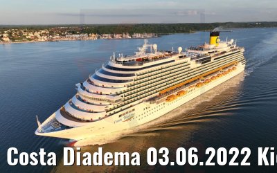Costa Diadema 03.06.2022 Kieler Förde