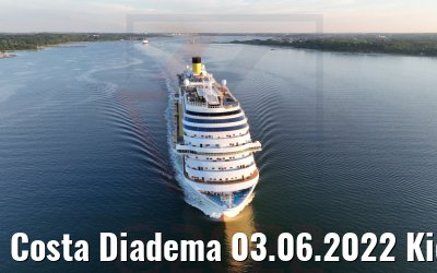 Costa Diadema 03.06.2022 Kieler Förde