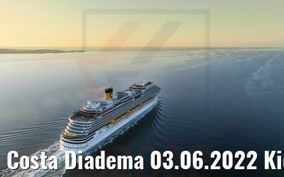 Costa Diadema 03.06.2022 Kieler Förde