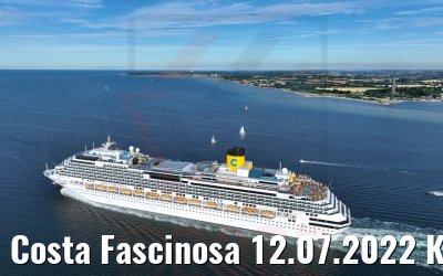 Costa Fascinosa 12.07.2022 Kieler Förde