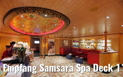 Empfang Samsara Spa Deck 11 Costa Favolosa