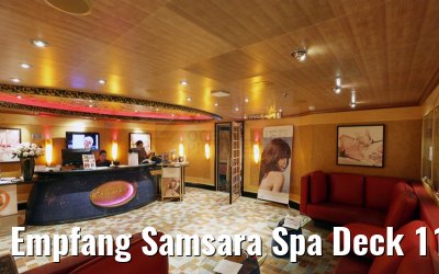 Empfang Samsara Spa Deck 11 Costa Favolosa