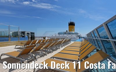 Sonnendeck Deck 11 Costa Favolosa