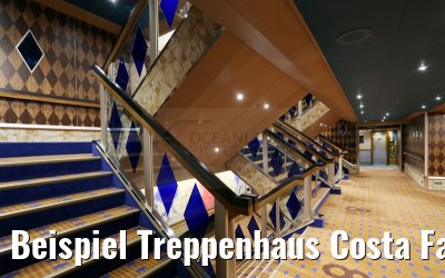 Beispiel Treppenhaus Costa Favolosa