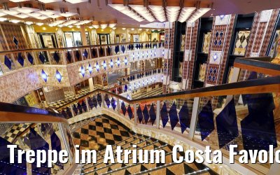 Treppe im Atrium Costa Favolosa